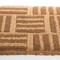 Edge Collections - 18" X 30" - Brown - Durable Coir Outdoor Welcome Mat - 1 Piece